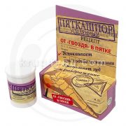 Усиленный Пяткашпор содержит медицинскую желчь, мочевину, которая способствует размягчению ороговевшего слоя, экстракт гинкго билоба, снижает воспаление,способствует размягчению ороговевшего слоя, снижает воспаление, обладает успокаивающим действием.