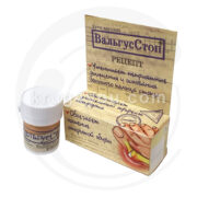 Крем Вальгусстоп от косточек на пальцах ног уменьшает раздражение и "наружное" отклонение пальца, снижает риск развития плоскостопия и артроза